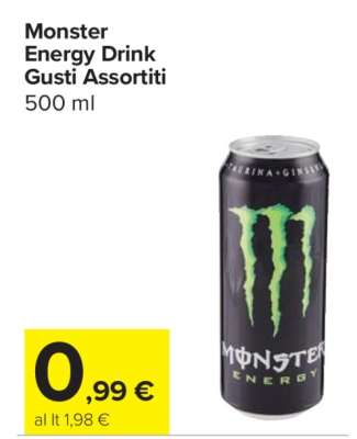Monster Energy Drink Gusti Assortiti
