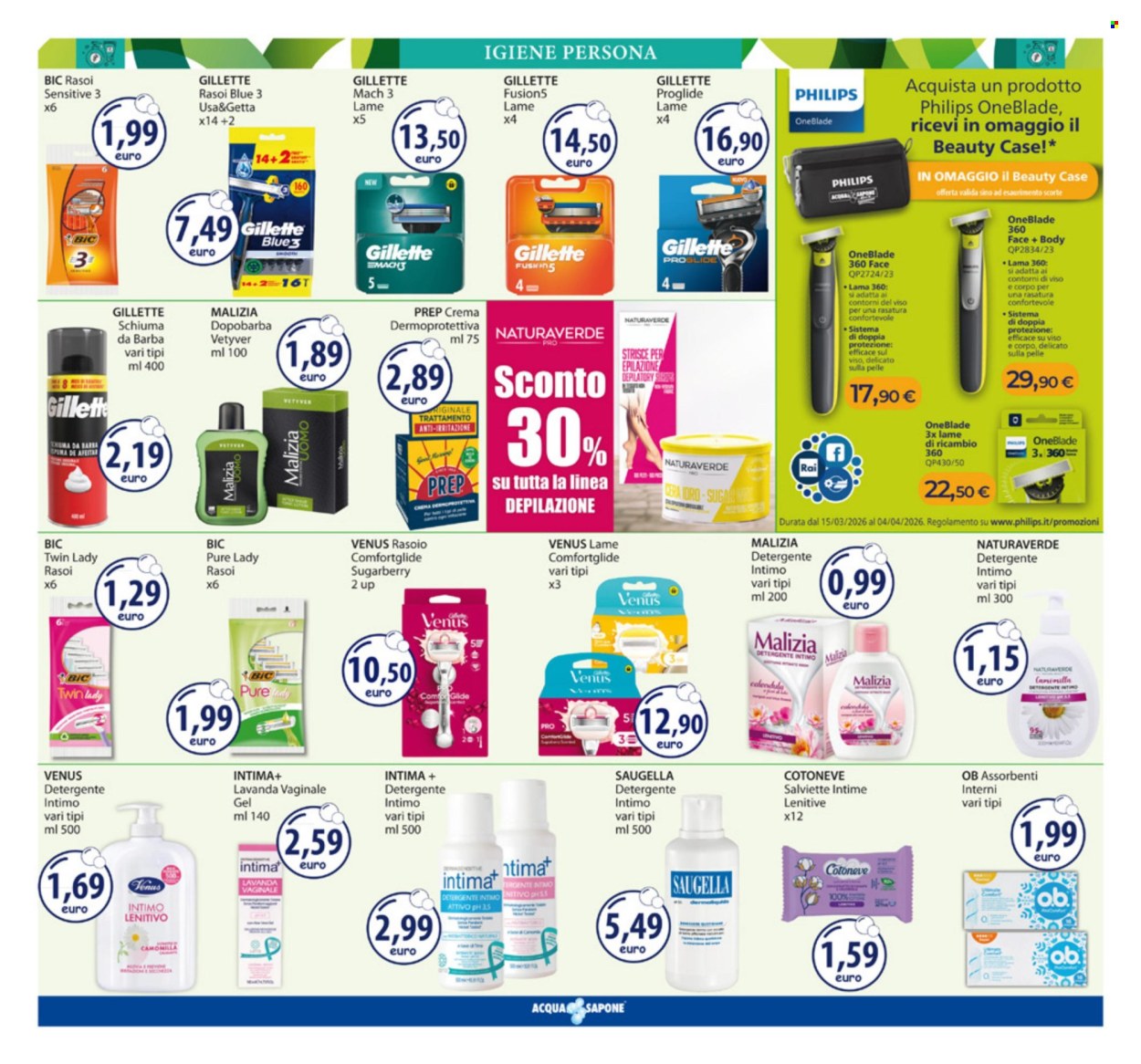 Volantino Acqua & Sapone - 9/3/2026 - 22/3/2026. Pagina 11