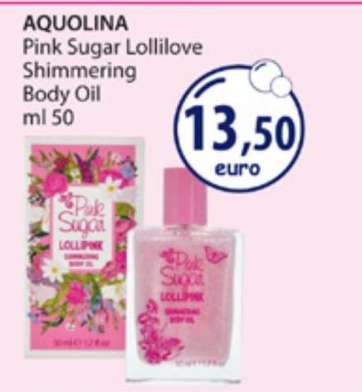 AQUOLINA Pink Sugar Lollilove Shimmering Body Oil