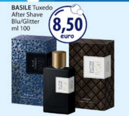 BASILE Tuxedo After Shave Blu/Glitter