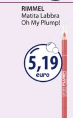 RIMMEL Matita Labbra Oh My Plump!