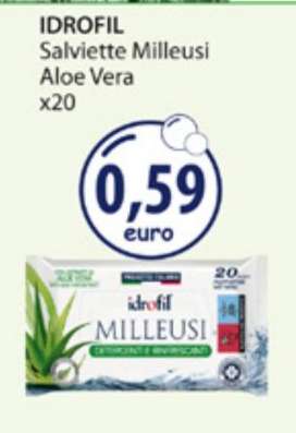 IDROFIL Salviette Milleusi Aloe Vera x20