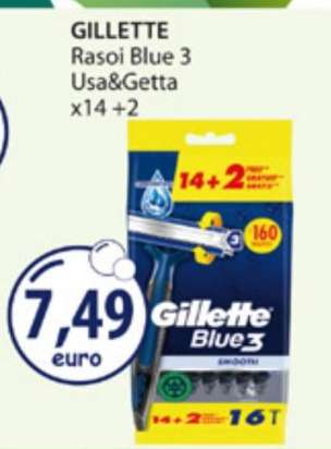 GILLETTE Rasoi Blue 3 Usa&Getta x14 +2
