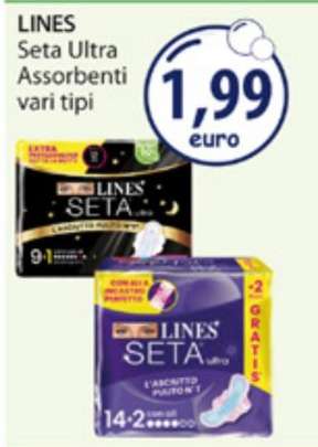 LINES SETA ULTRA  ASSORBENTI