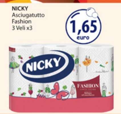 NICKY Asciugatutto Fashion