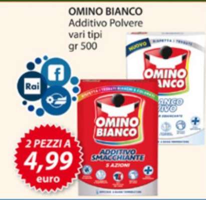 OMINO BIANCO Additivo Polvere