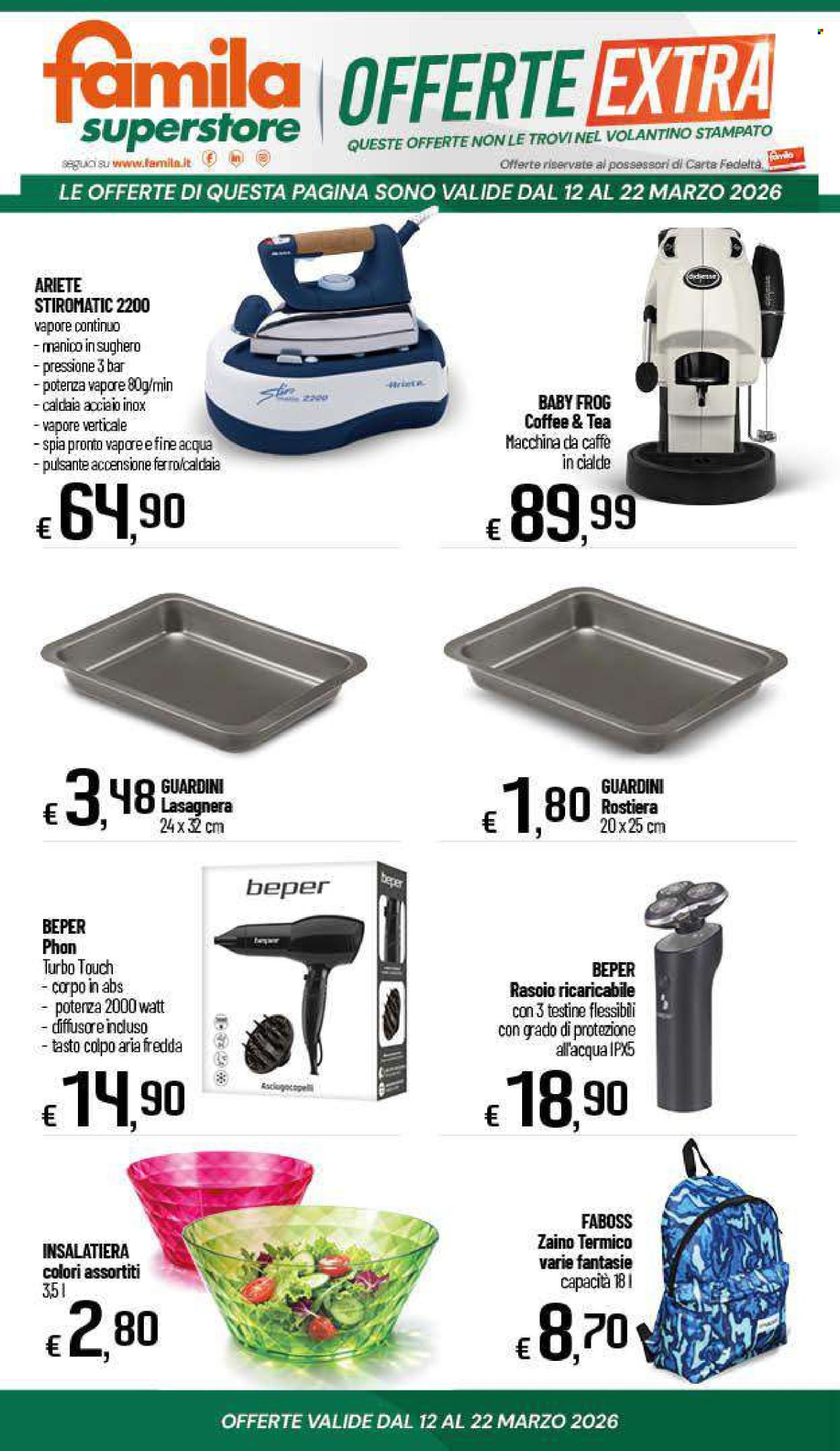 Volantino Famila - 12/3/2026 - 22/3/2026. Pagina 25