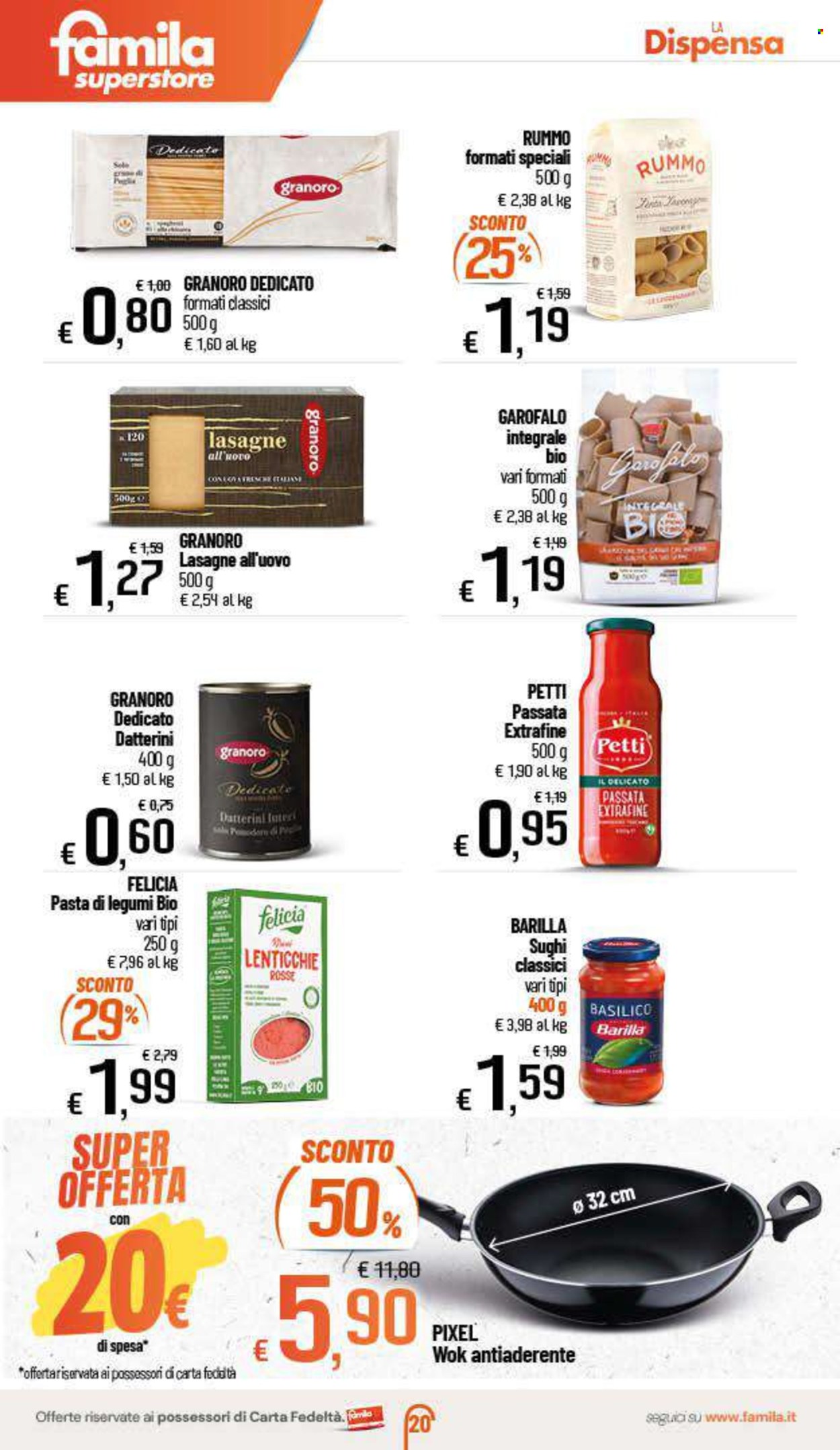 Volantino Famila - 12/3/2026 - 22/3/2026. Pagina 20