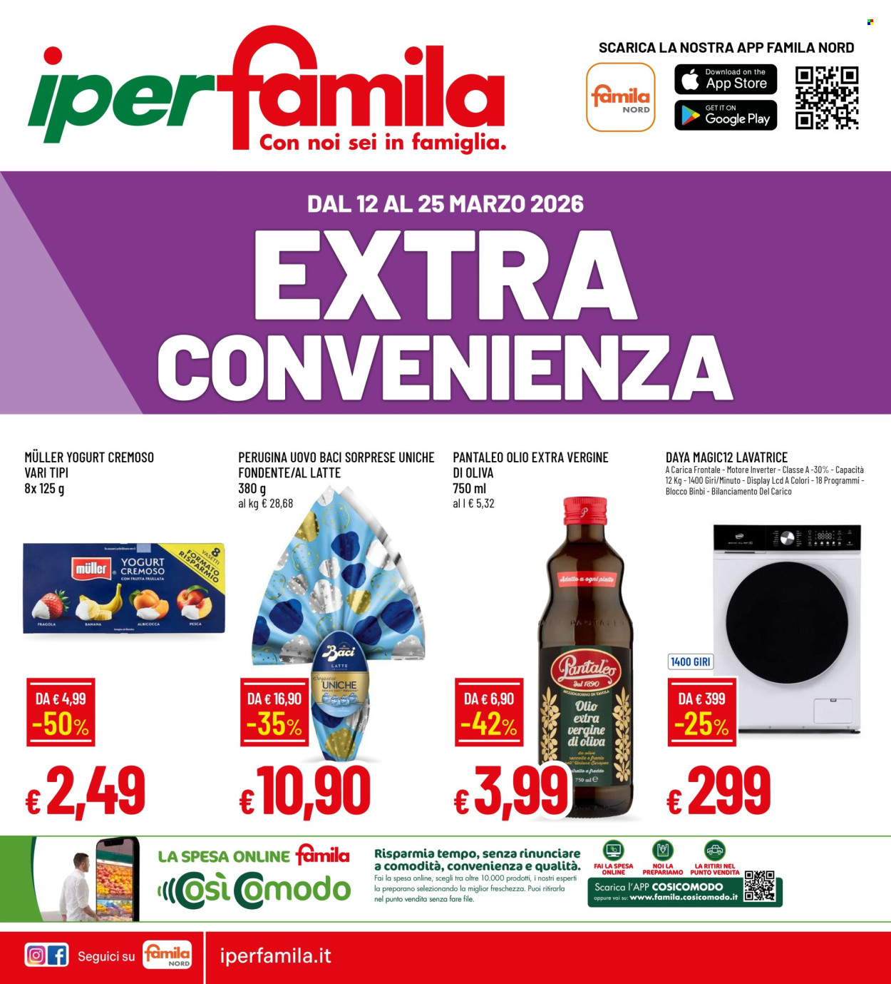 Volantino Famila - 12/3/2026 - 25/3/2026. Pagina 1