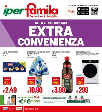 Volantino Famila - 12/3/2026 - 25/3/2026.
