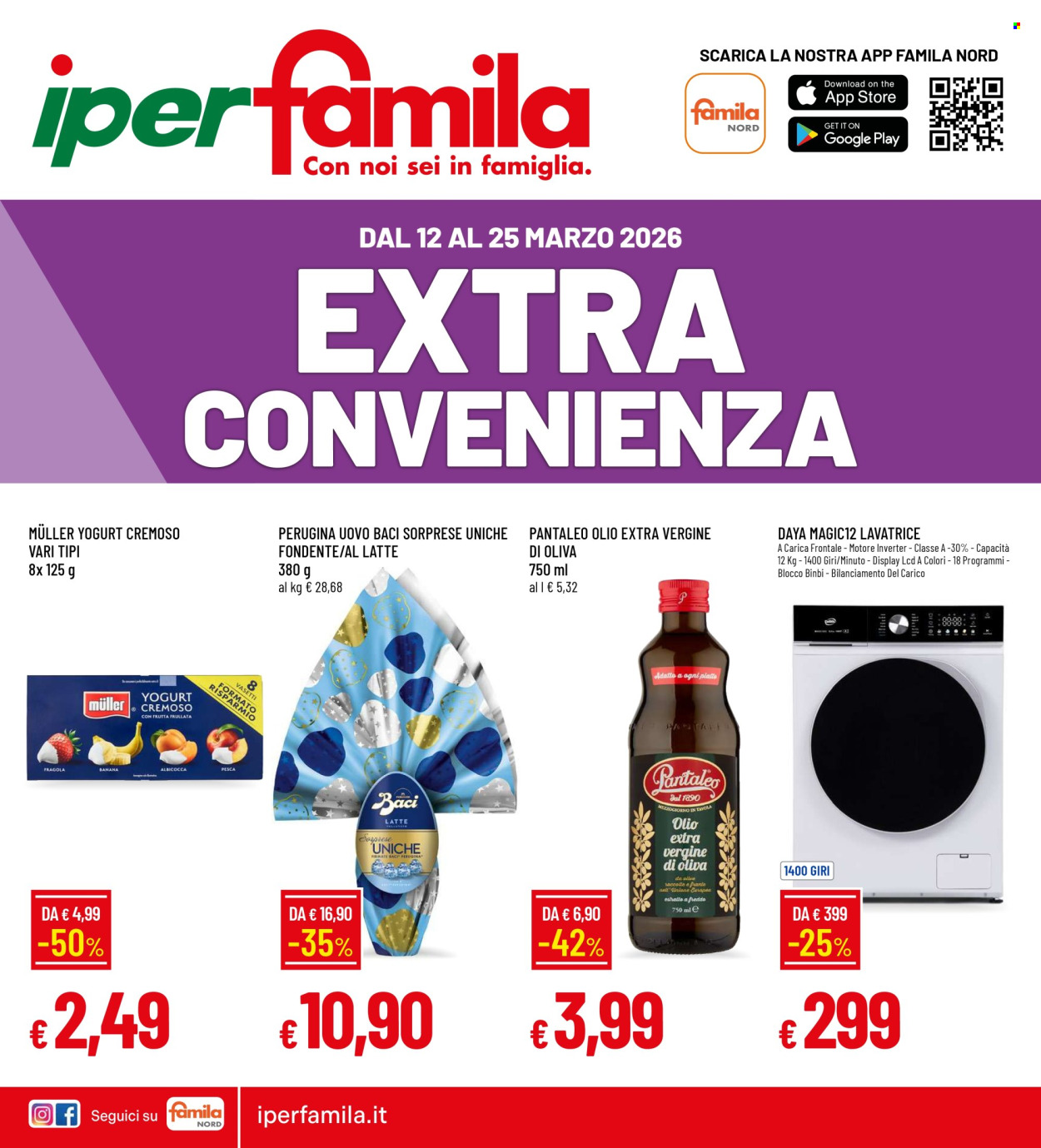 Volantino Famila - 12/3/2026 - 25/3/2026. Pagina 1