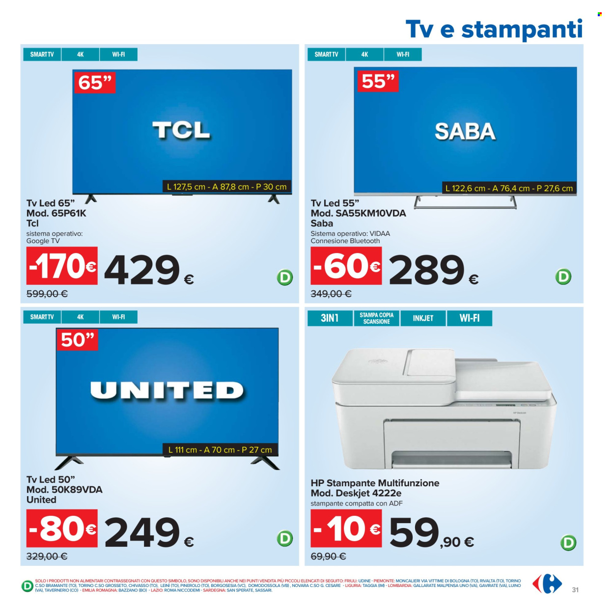 Volantino Carrefour - 13/3/2026 - 23/3/2026. Pagina 31