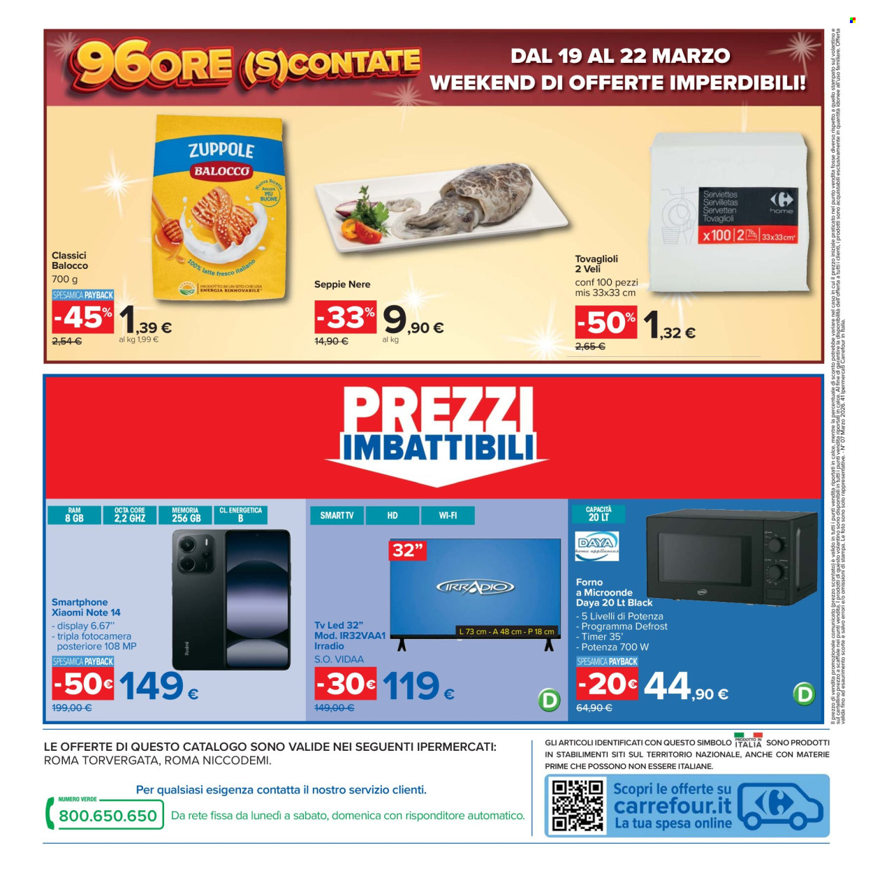 Volantino Carrefour - 13/3/2026 - 23/3/2026. Pagina 36