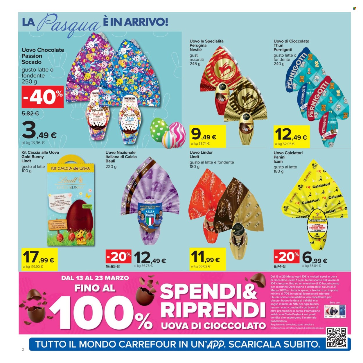 Volantino Carrefour - 13/3/2026 - 23/3/2026. Pagina 2