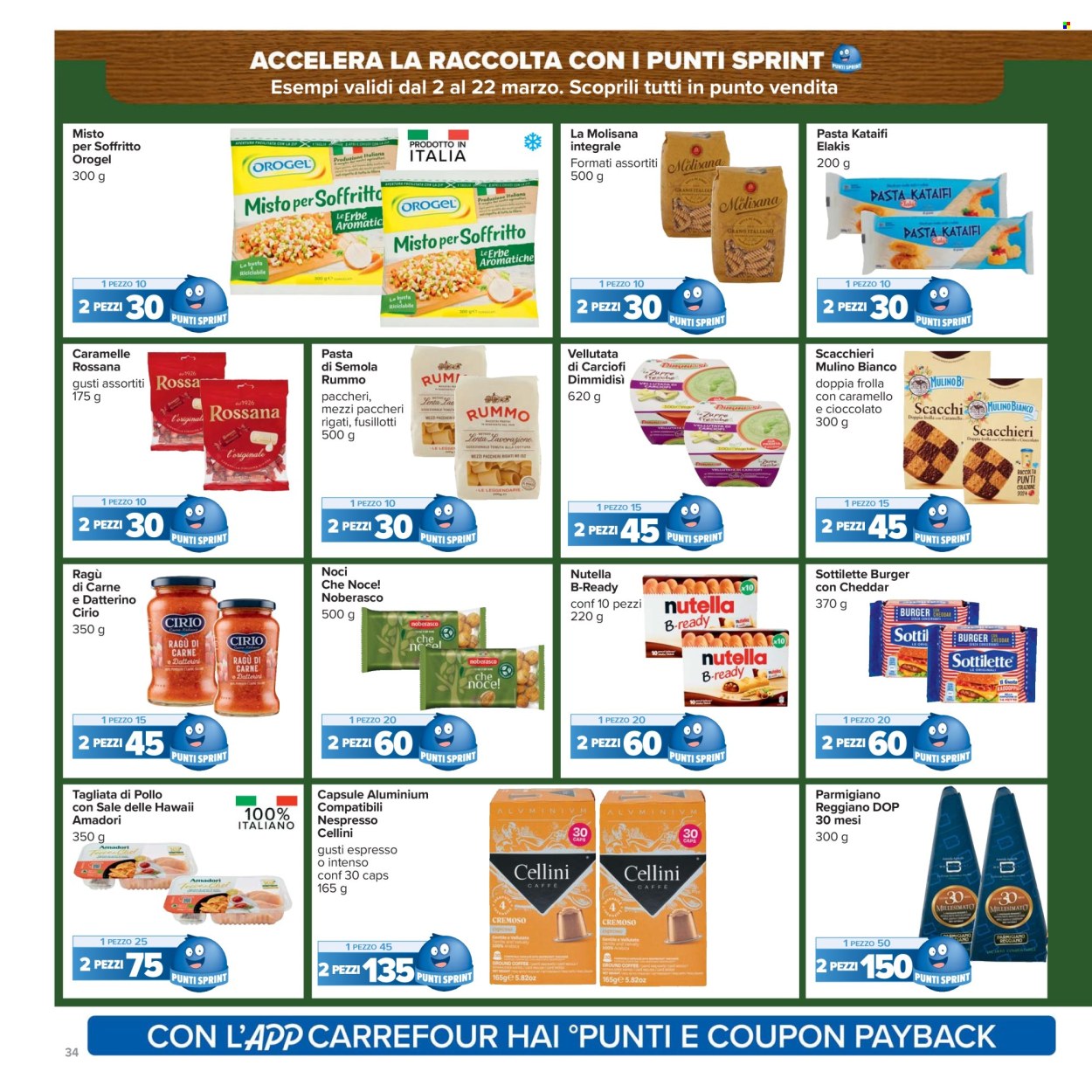 Volantino Carrefour - 13/3/2026 - 23/3/2026. Pagina 34