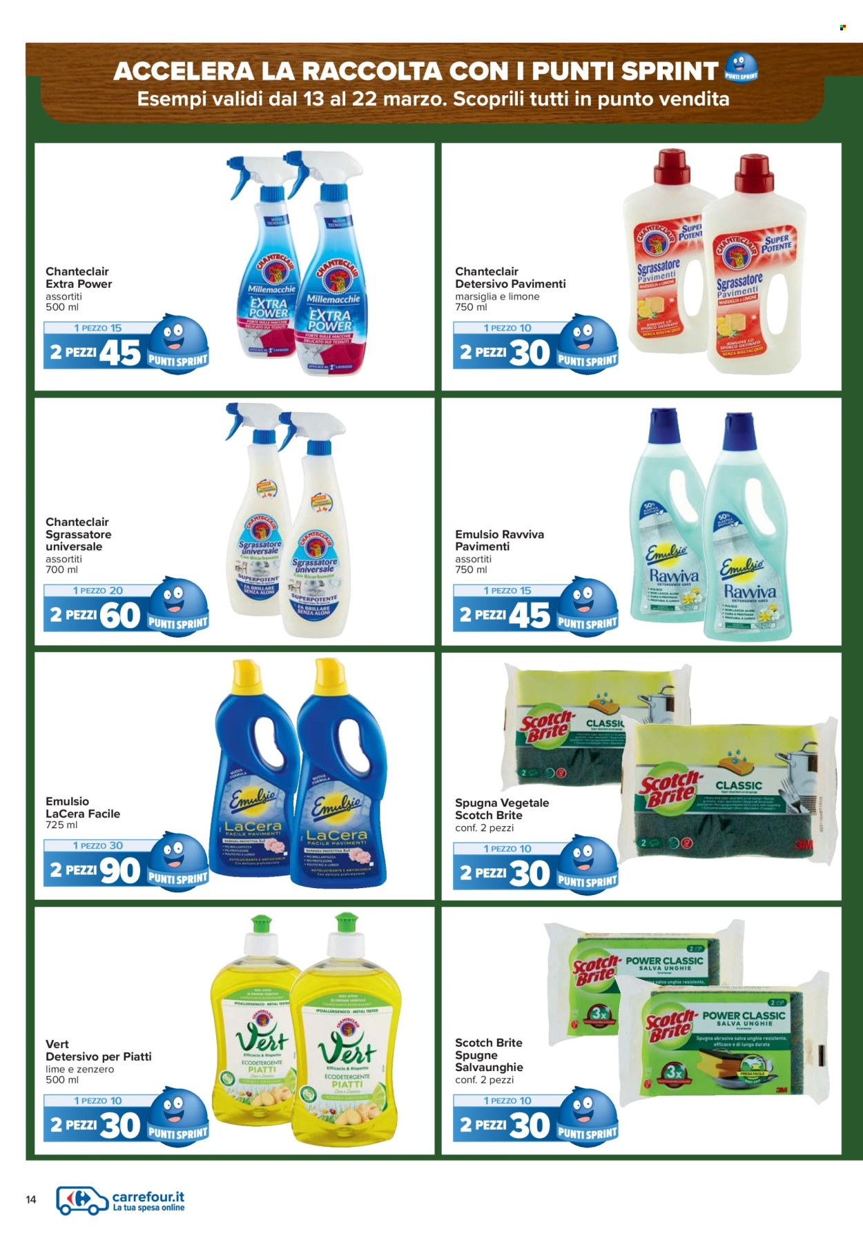 Volantino Carrefour - 13/3/2026 - 23/3/2026. Pagina 14