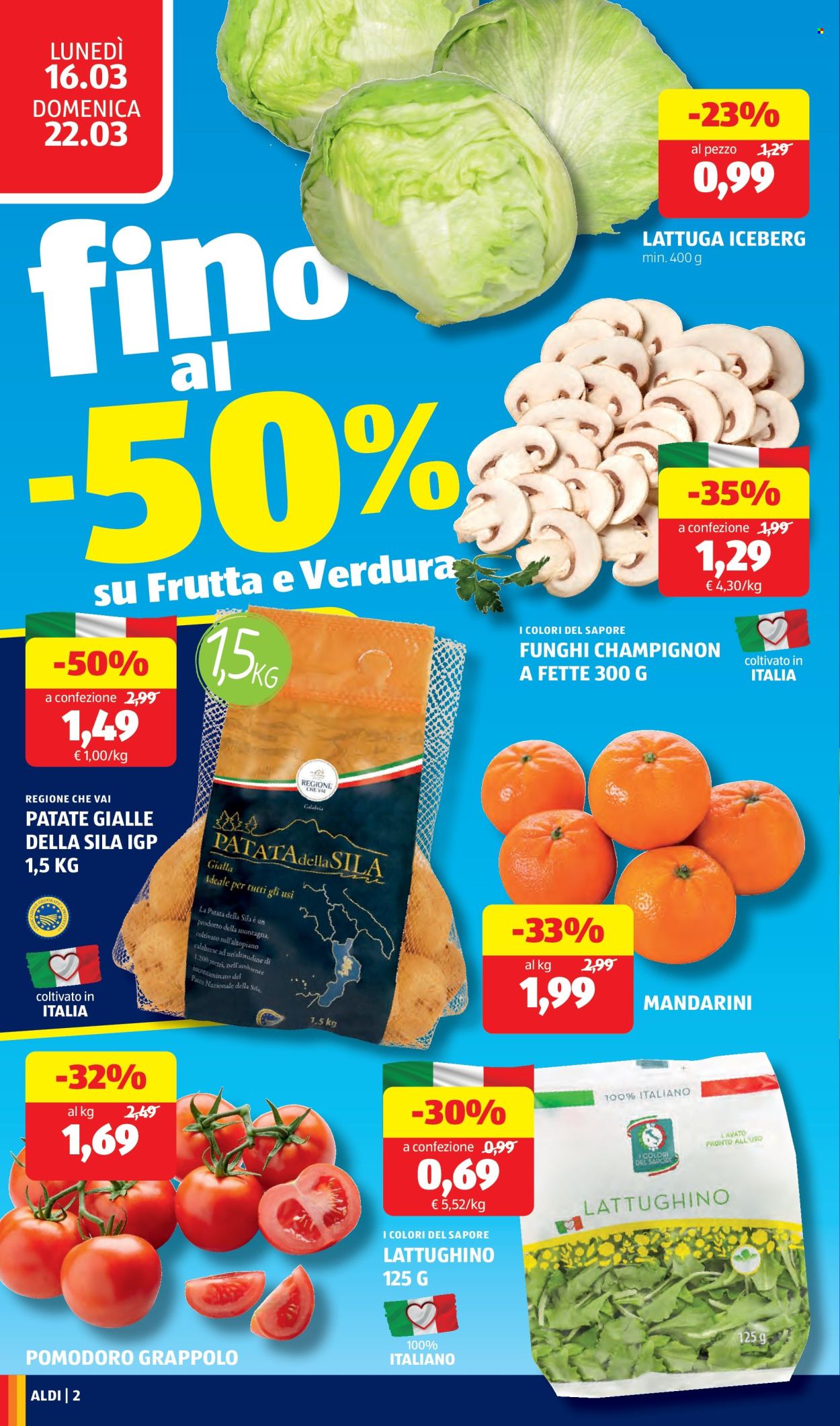 Volantino Aldi - 16/3/2026 - 22/3/2026. Pagina 2