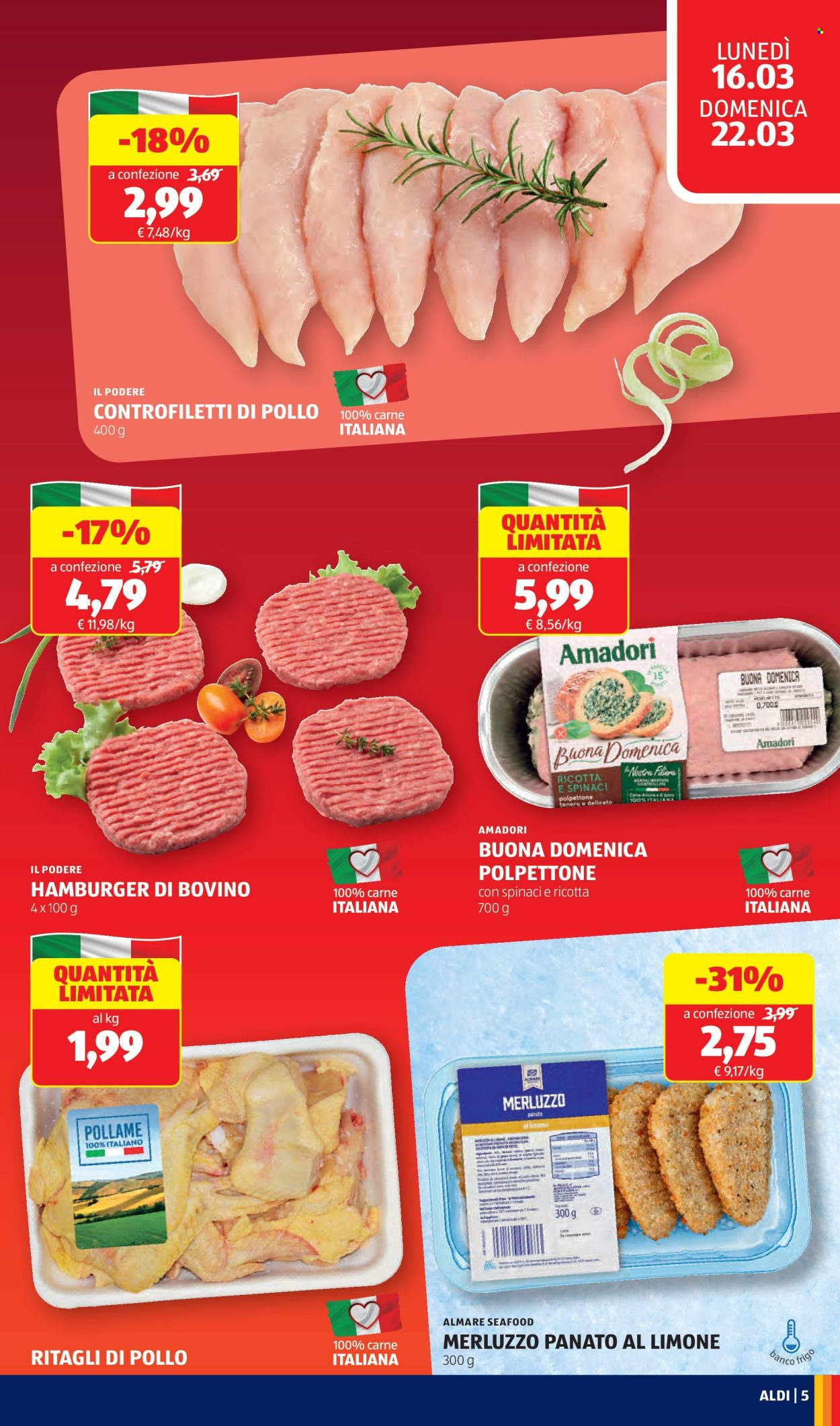 Volantino Aldi - 16/3/2026 - 22/3/2026. Pagina 5