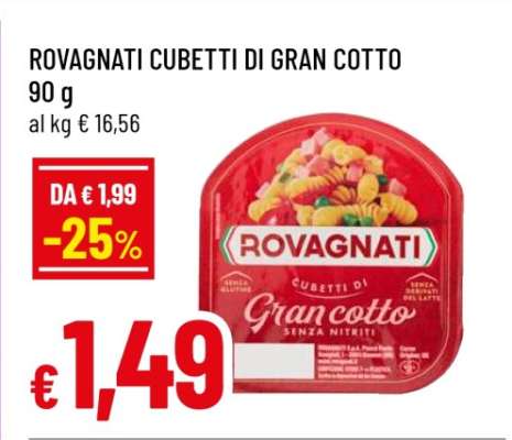 ROVAGNATI CUBETTI DI GRAN COTTO