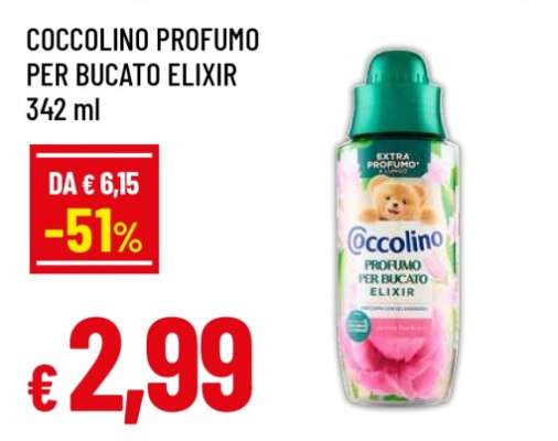 COCCOLINO Profumo per Bucato Elixir