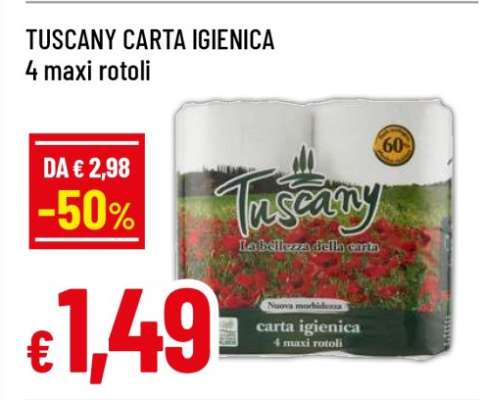 TUSCANY CARTA IGIENICA