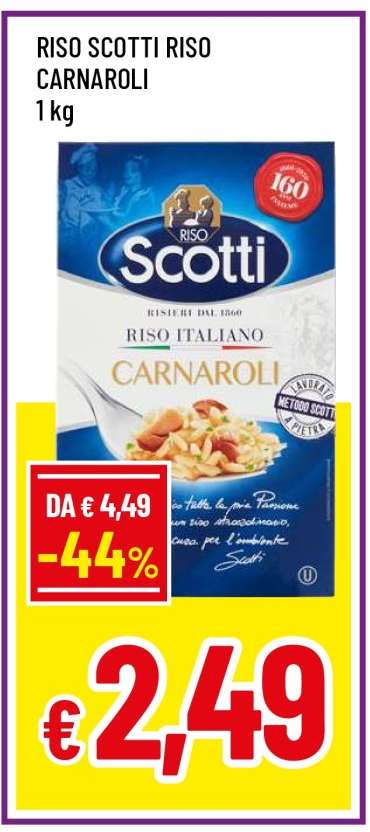 RISO SCOTTI RISO CARNAROLI
