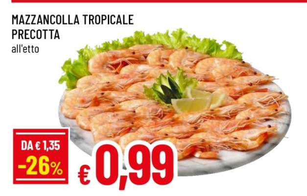 Mazzancolla tropicale precotta