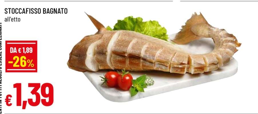 STOCCAFISSO BAGNATO