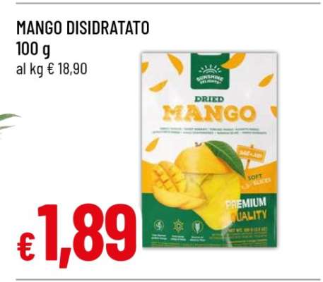 MANGO DISIDRATATO