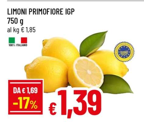 LIMONI PRIMOFIORE IGP