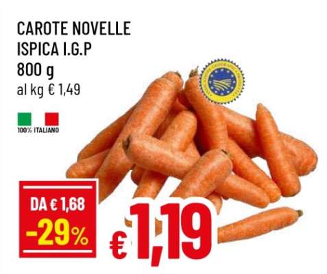 CAROTE NOVELLE ISPICA I.G.P