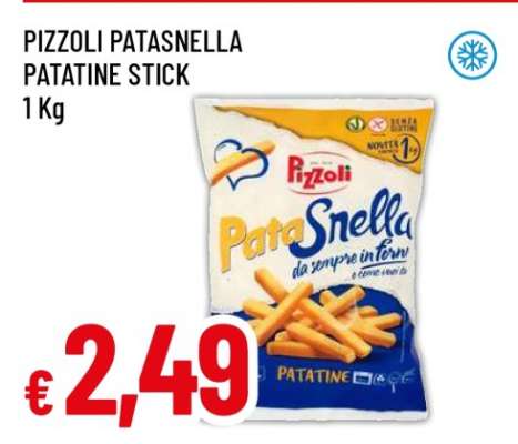 PIZZOLI PATASNELLA PATATINE STICK