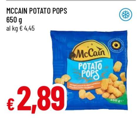 MCCAIN POTATO POPS