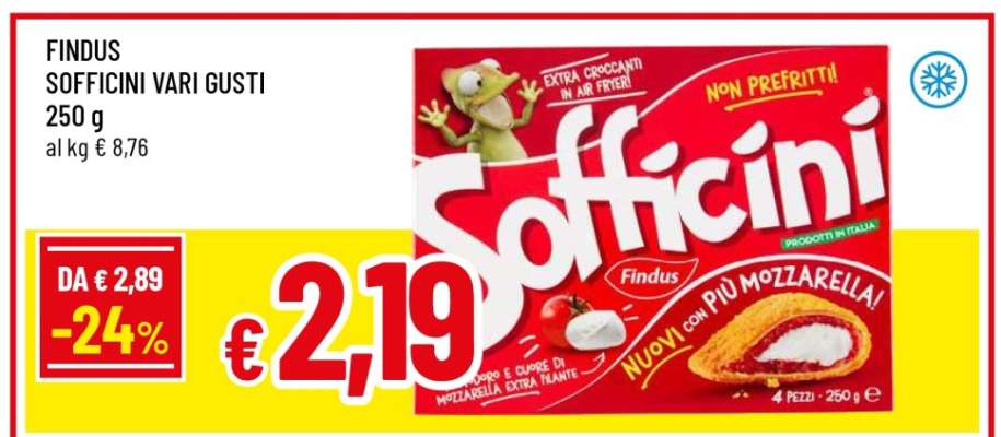 FINDUS Sofficini vari gusti