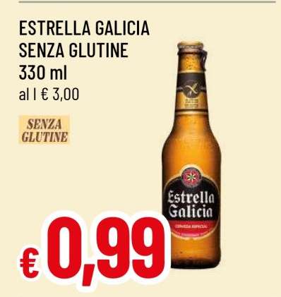 ESTRELLA GALICIA SENZA GLUTINE