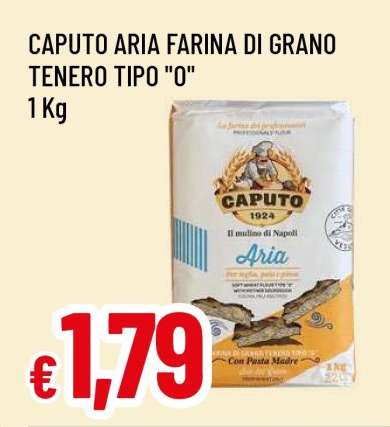 CAPUTO ARIA FARINA DI GRANO TENERO TIPO "0"