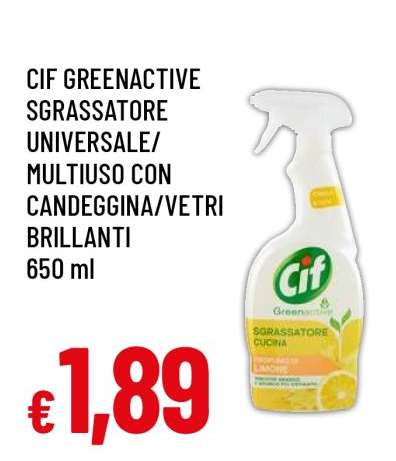 CIF Greenactive Sgrassatore