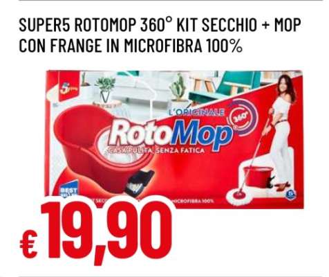 SUPER5 ROTOMOP 360° KIT