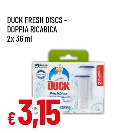 DUCK FRESH DISCS - DOPPIA RICARICA
