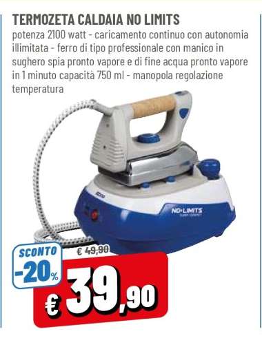 TERMOZETA CALDAIA NO LIMITS