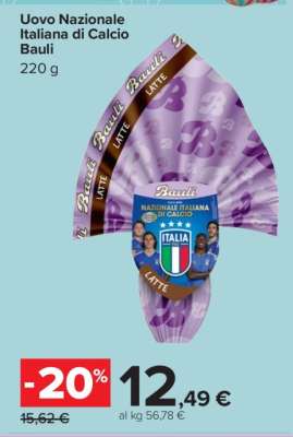 Uovo Nazionale Italiana di Calcio Bauli