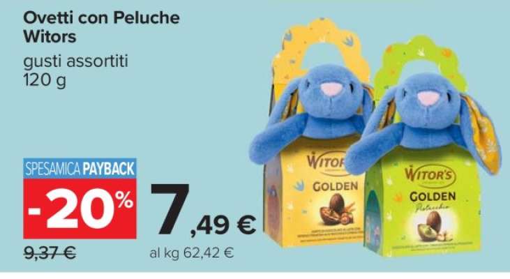 Ovetti con Peluche Witors