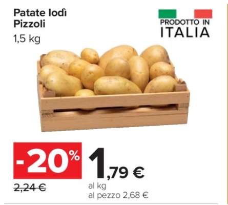 Patate Iodì Pizzoli