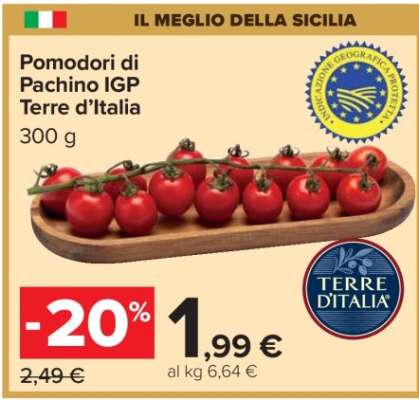 Pomodori di Pachino IGP Terre d’Italia