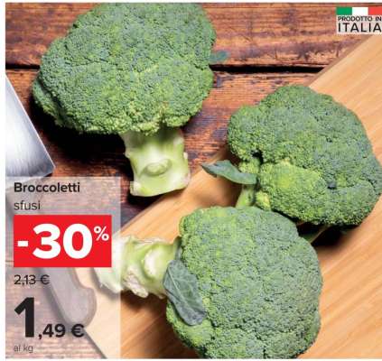 Broccoletti sfusi
