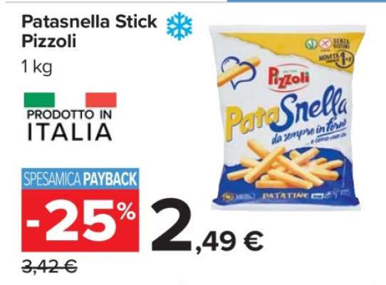 Patasnella Stick Pizzoli