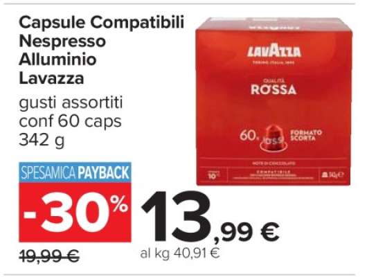 Capsule Compatibili Nespresso Alluminio Lavazza