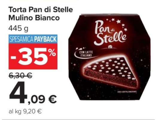 Torta Pan di Stelle Mulino Bianco