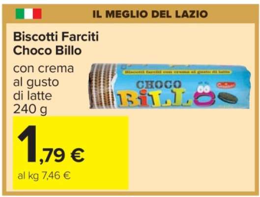 Biscotti Farciti Choco Billo