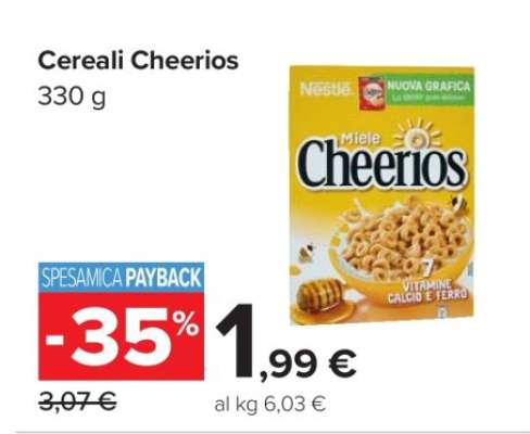 Cereali Cheerios